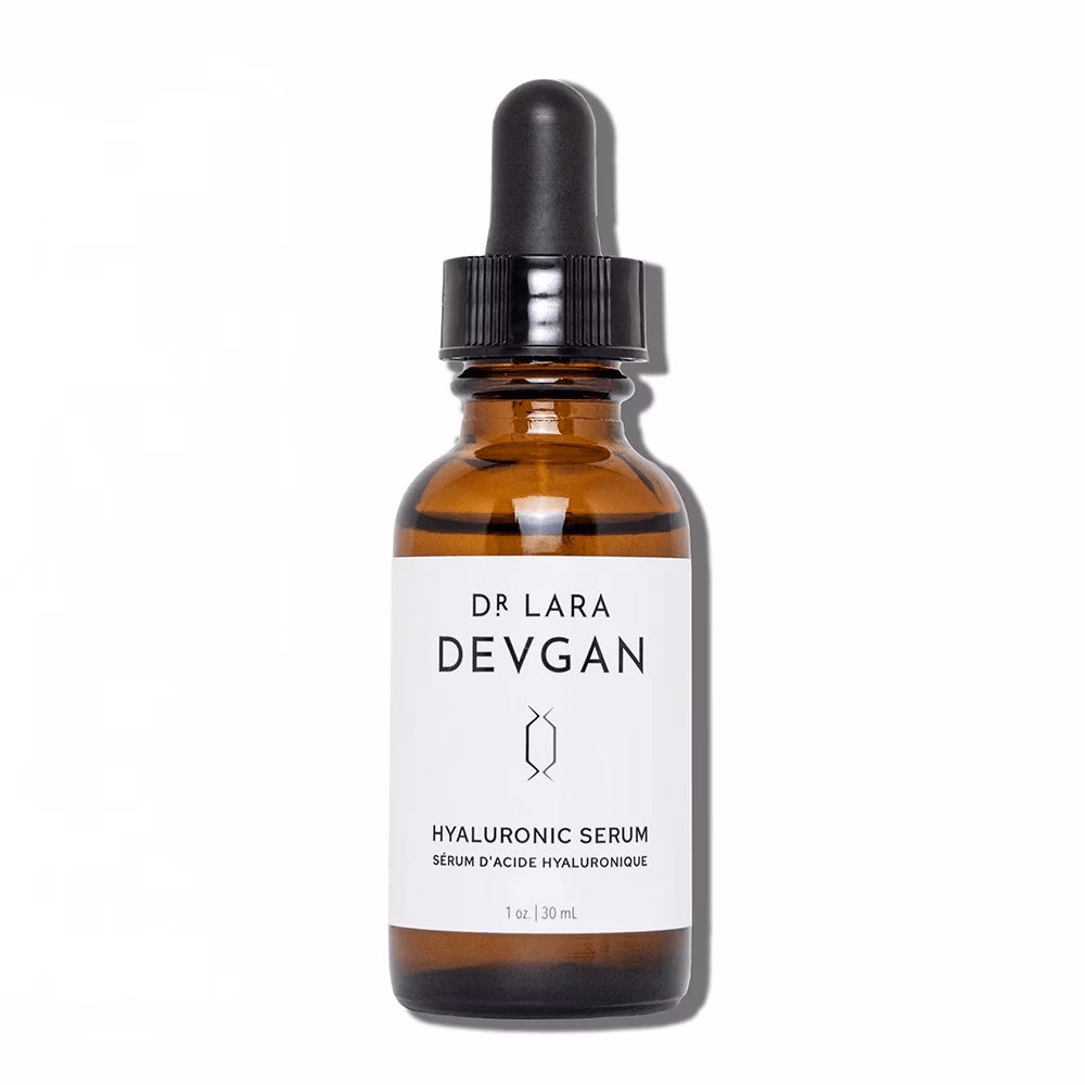 Dr. Lara Devgan Hyaluronic Serum in amber dropper bottle