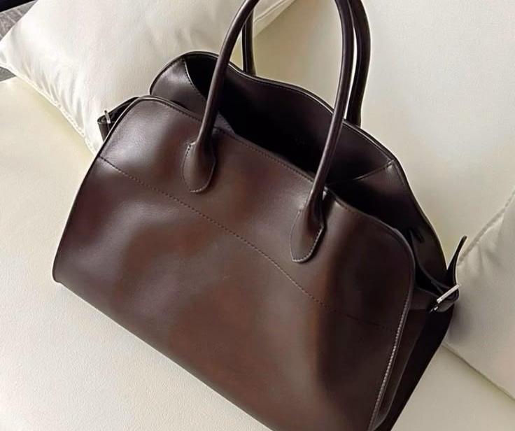 The Row Margaux Deep Brown