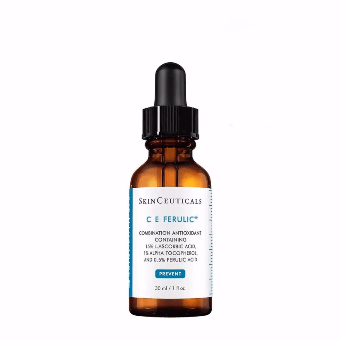 SkinCeuticals C E Ferulic antioxidant serum in amber dropper bottle